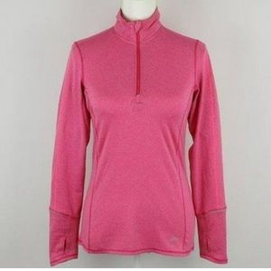 Brooks Dash Women’s Pink 1/4 Zip Size M